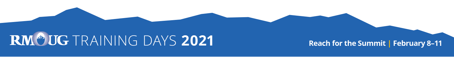 RMOUG Training Days 2021