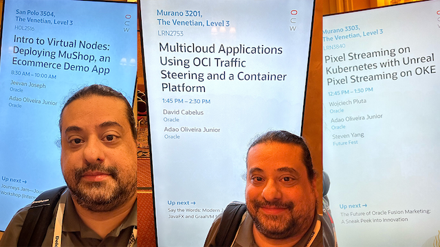 Oracle Cloud World 2023 sessions photo